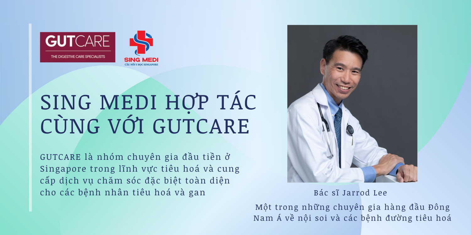 Sing Medi hợp tác cùng với GUTCARE