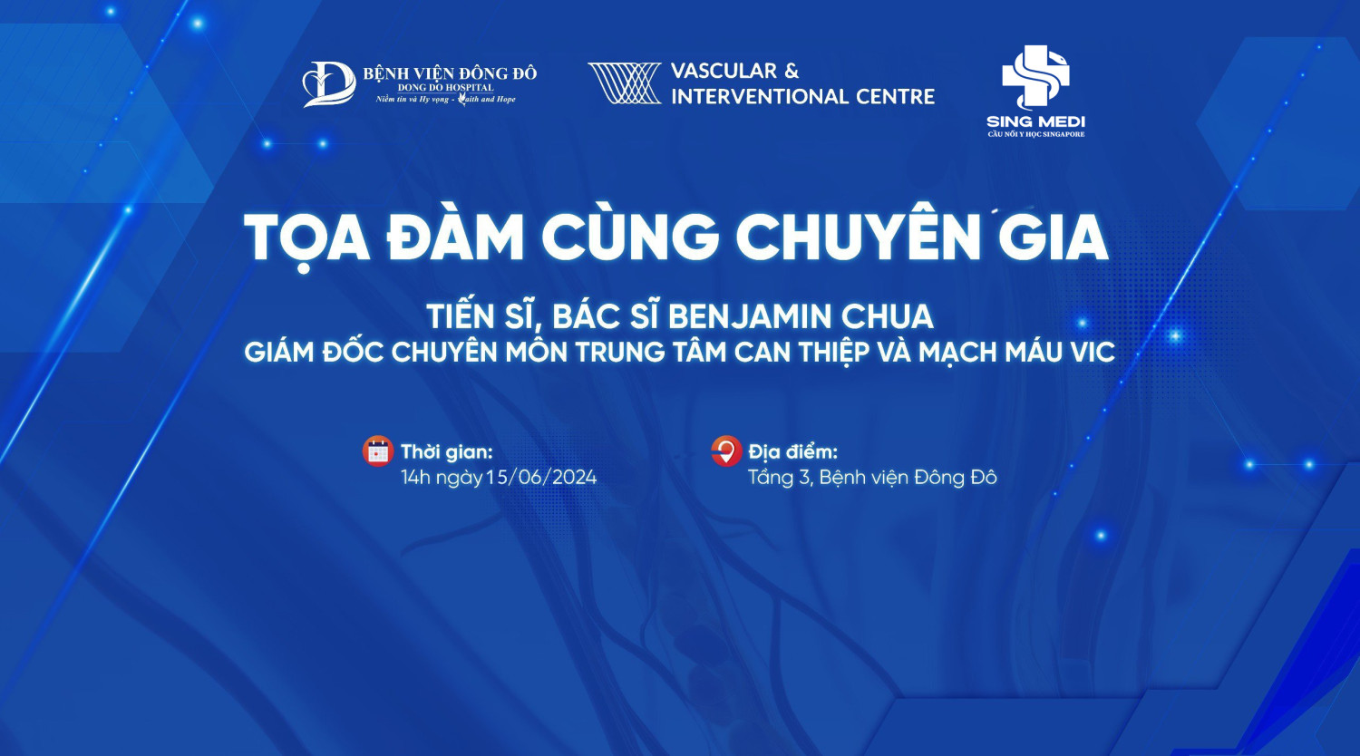 Toạ đàm và thăm khám cùng tiến sĩ, bác sĩ Benjamin Chua