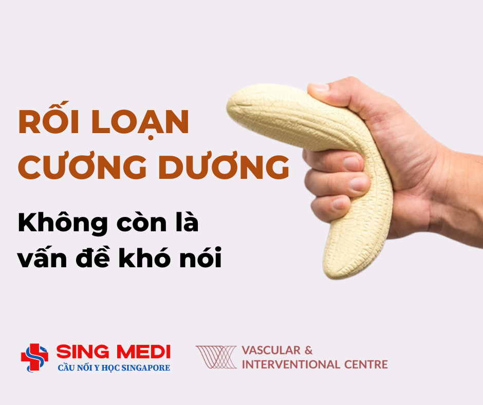 Rối loạn cương dương không còn là vấn đề khó nói